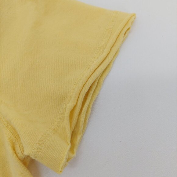 Epic Threads "Never Fake The Music U Make" Yellow Graphic Tee Size L 100% Cotton - Picture 5 of 8